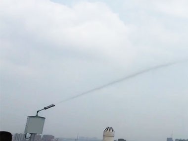 濮陽智能高空旋轉(zhuǎn)霧化降塵工程